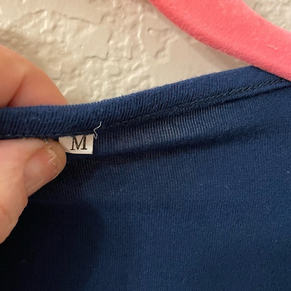 Beautiful peacock/teal colored long sleeve top - Picture 3 of 3